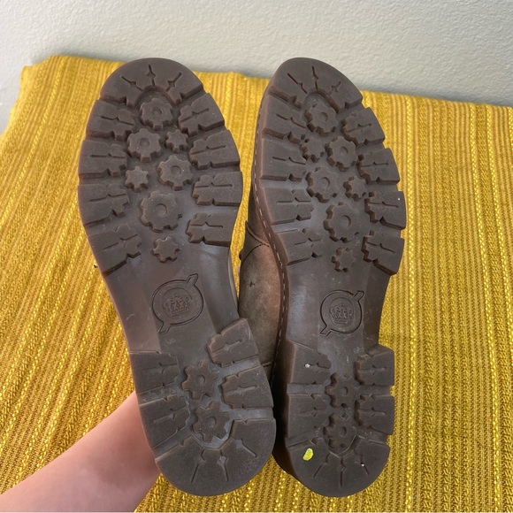 Born | Light Brown Suede Lace-Up Ankle Booties | Banni Taupe - Picture 8 of 15